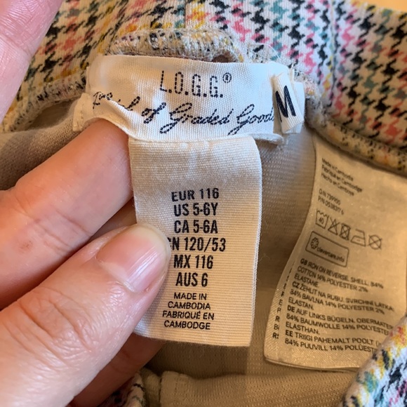 ❤️SOLD❤️Rainbow houndstooth leggings - Picture 4 of 5